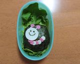 キャラ弁♥️けむし作り方4写真