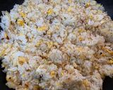 シンプルで旨い☆焦がしネギ油の卵炒飯作り方3写真