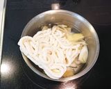 余ったマルタイスープでうどん‼️作り方2写真