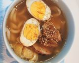 余ったマルタイスープでうどん‼️作り方5写真