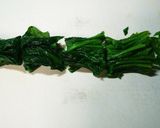 ほうれん草と玉子の簡単炒め作り方3写真