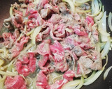 安い牛肉がトロトロ。すき焼き風炒め作り方5写真