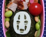キャラ弁♥️カオナシ作り方5写真