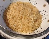 サッポロ一番醤油ラーメンで鉄板つけ麺作り方4写真