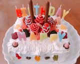 簡単!大喜びするお菓子なバースデーケーキ作り方4写真