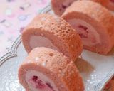 ルビーチョコのガナッシュ・ロールケーキ♡作り方34写真
