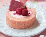 ルビーチョコのガナッシュ・ロールケーキ♡作り方36写真
