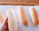 超簡単☆エクレアパン！子供のおやつに♡作り方1写真