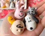 スヌーピーのメレンゲクッキー作り方24写真