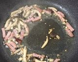 簡単！ベーコンとしめじのペペロンチーノ✨作り方5写真