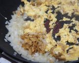 京都有名ラーメン店の漆黒の焼きめし作り方1写真
