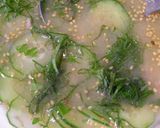 雑穀米と鯵の干物の冷汁作り方4写真