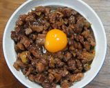 財布にやさしい鶏の切り身丼作り方2写真