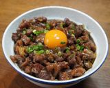 財布にやさしい鶏の切り身丼作り方3写真