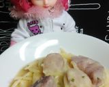 リカちゃん♡ミルクスープ〆のカルボナーラ作り方16写真