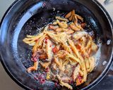 キノコのペペロンチーノ炒め作り方6写真