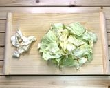 レンジで簡単＊キャベツの春色ポテトサラダ作り方2写真