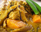 牛蒡とひじきの和風カレー作り方12写真