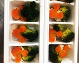 ささみと温野菜【手づかみ食べ】作り方5写真
