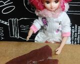 リカちゃん♡小松菜と豚レバ炒め☆作り方1写真