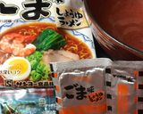 サッポロ一番ごま味でみぞれラーメン作り方1写真