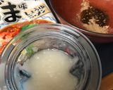サッポロ一番ごま味でみぞれラーメン作り方3写真