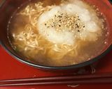 サッポロ一番ごま味でみぞれラーメン作り方5写真