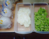 枝豆と長芋の落とし焼き作り方1写真