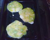 枝豆と長芋の落とし焼き作り方3写真
