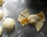 スキレット2枚で焼くリンゴのちぎりパン作り方4写真
