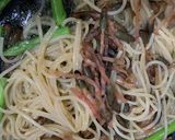 セブイレのムール貝とつくしの春パスタ作り方15写真
