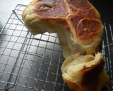 スキレット2枚で焼くリンゴのちぎりパン作り方15写真