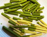 ひな祭りに簡単デコ抹茶ポッキーリース作り方1写真