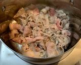 バターを使ったこってり豚汁作り方3写真