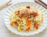 焼き鳥缶で簡単♡焼きうどん作り方5写真