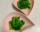 菜の花の辛子和え作り方5写真