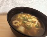 余ったちくわと卵の中華スープ作り方5写真