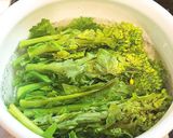 【春】旬の食材を頂く♪菜の花のお浸し作り方1写真