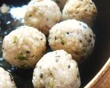 雑穀団子の食べるスープ作り方3写真