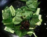小松菜と食べるラー油のマヨソテー作り方6写真