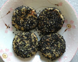 さつま芋・クルミの黒ごま焼き♪香ばし♪作り方5写真