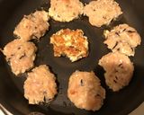 余ったひじき煮⋆照り焼きとりつくね作り方3写真
