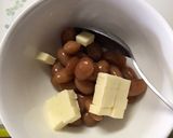 お手軽副菜！煮豆チーズ作り方1写真