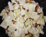 100%押し麦の豆味噌きゃべつ麦飯作り方8写真