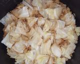 100%押し麦の豆味噌きゃべつ麦飯作り方12写真