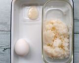 ハムなしツナなしパラパラ塩麹卵チャーハン作り方1写真
