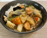 簡単なのに絶品☆具だくさんの中華丼作り方10写真