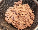 牛肉のしぐれ煮作り方2写真
