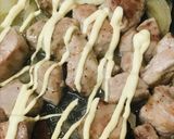 豚ヘレ肉のサイコロマヨソテ—作り方4写真