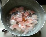 春キャベツとベーコンのコンソメ煮スープ作り方2写真